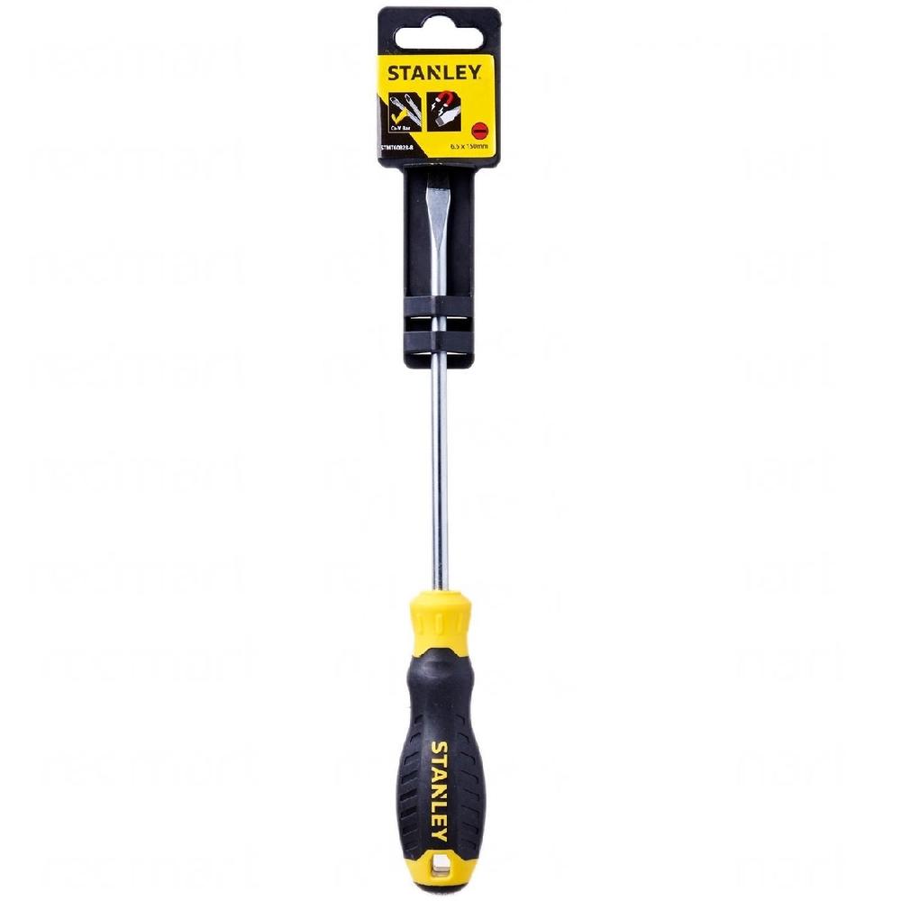 Stanley Cush Grip Slotted Screwdriver 6.5mm X150mm