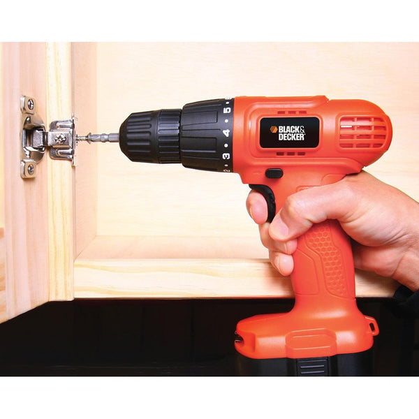 Taladro Ator Inalambrico Black + Decker 12v 10mm Cd121k