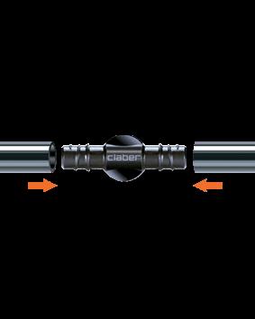 Claber 91076 Coupling For Main Tube 1/2"