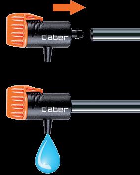 Claber 91209 0-6 L/H- End Dripper-10`S