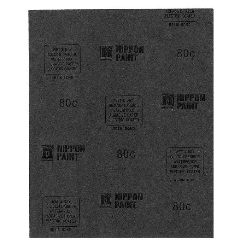 Nippon Paint Abrasive Waterproof Sandpaper from 80C to 2000C