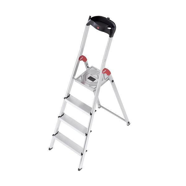 Photo of Hailo L60 Aluminium Safety Ladder 4 Steps