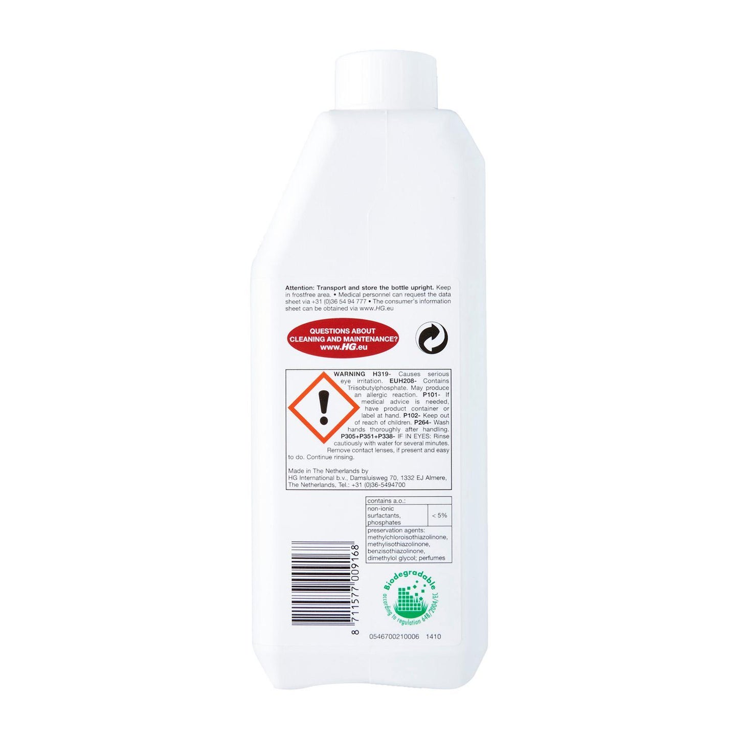 HG 467100106 Parquet Wash & Shine 1L