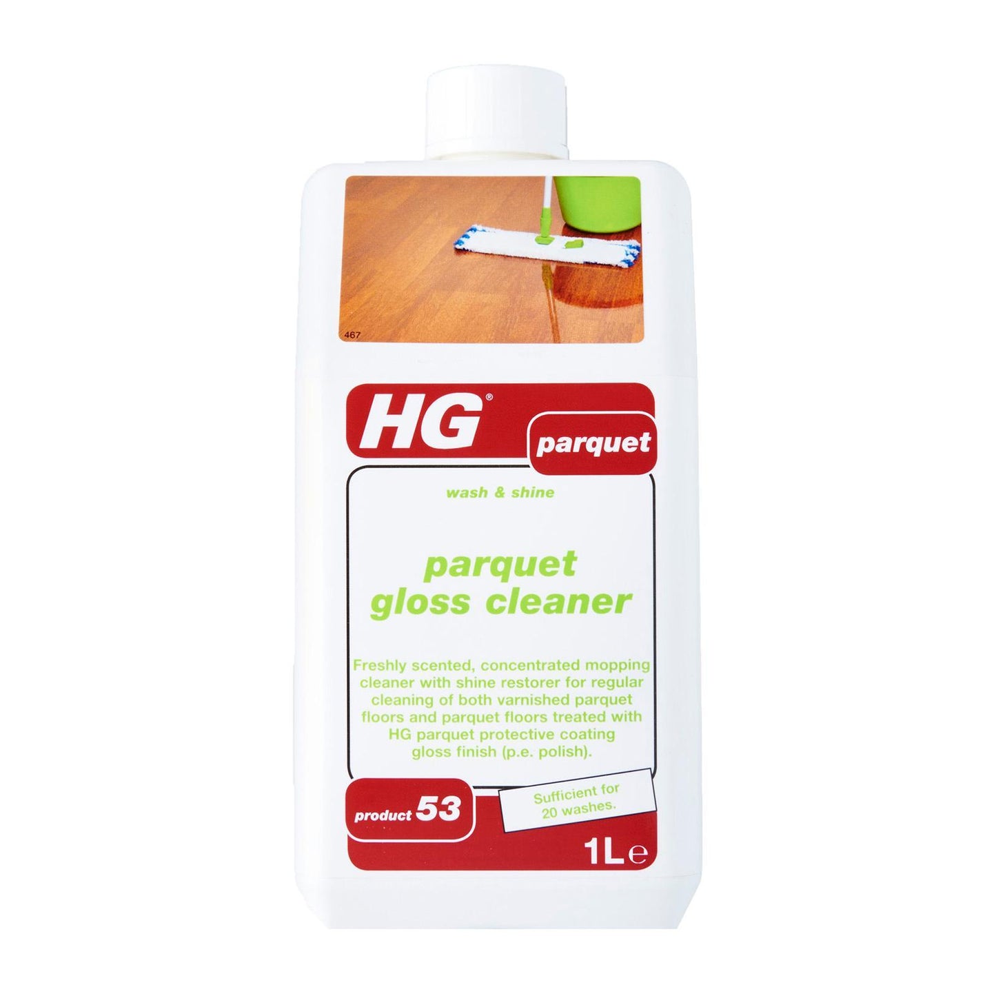 HG 467100106 Parquet Wash & Shine 1L