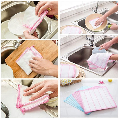 S&L  8 Layers Microfibre Kitchen Cloth 3 pcs