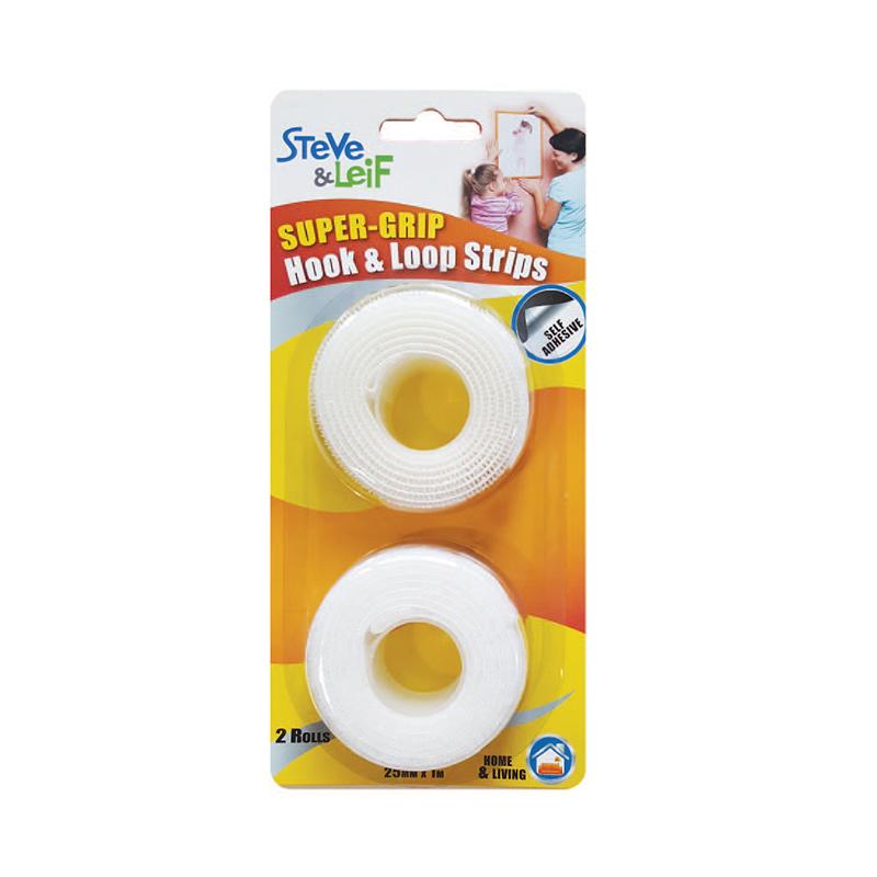 S&L mmg2 Hook And Loop 25mm*1m White