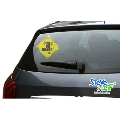 S&L Baby On Board Car Sign W/ Suction