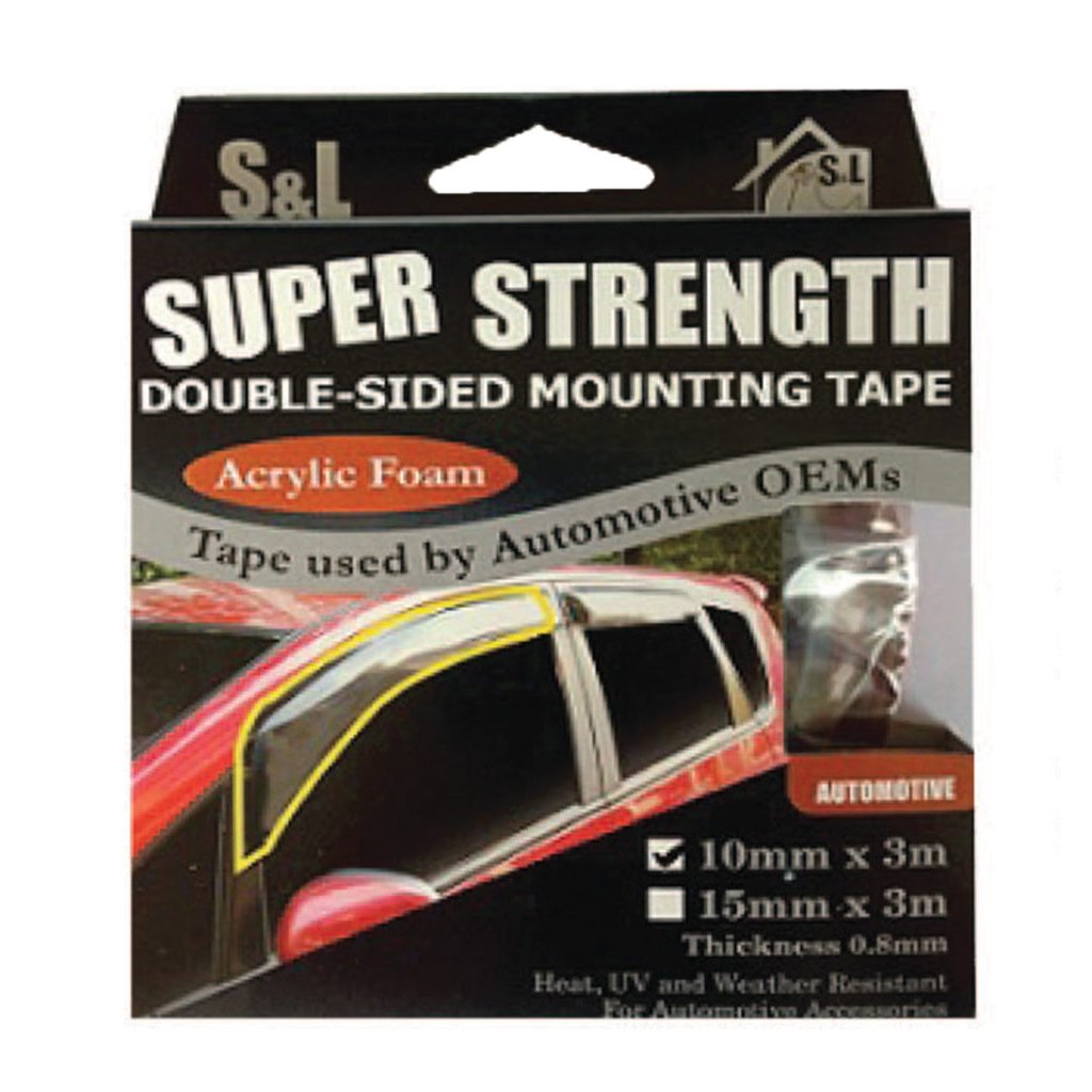 S&L Hd Grey Automotive Mounting Tape 20mm*3m