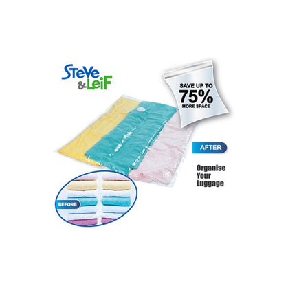 S&L Flat Vacuum Storage Bag 70X100cm 2pcs