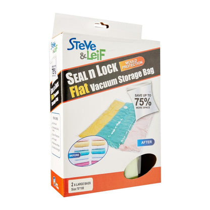 S&L Flat Vacuum Storage Bag 70X100cm 2pcs