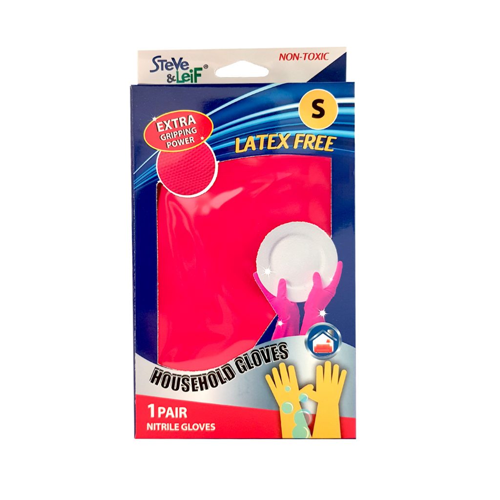 Featured Product Photo for S&L SL-5701 Pink Nitrile Glove Size Small