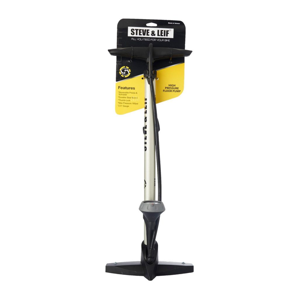 S&L Galaxy Floor Pump With Bottom Mounted Guage