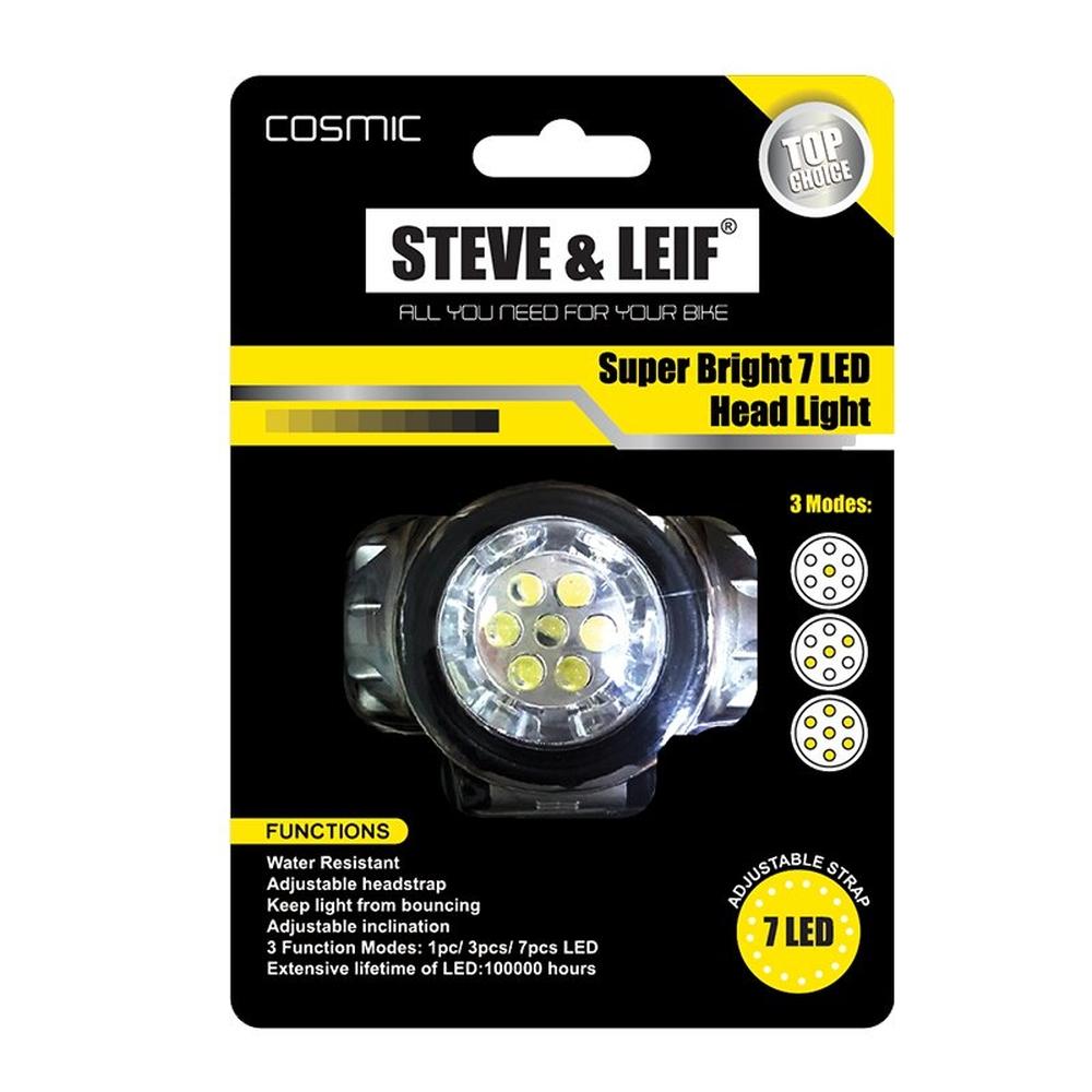Featured Product Photo for S&L Cosmic Super Bright 7 Led Headlights