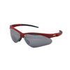 S&amp;L Safety Spectacles Red Frame And Silver Lens