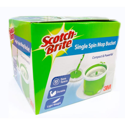 3M Scotch-Brite Single Bucket Spin Mop