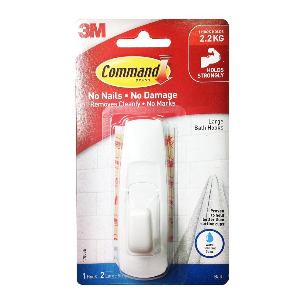 3M Command Large Bath Hook (17003B)