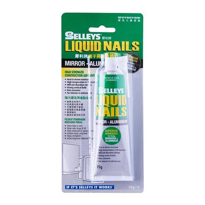 Photo of Selleys Liquid Nails Mirror & Aluminium 75gm