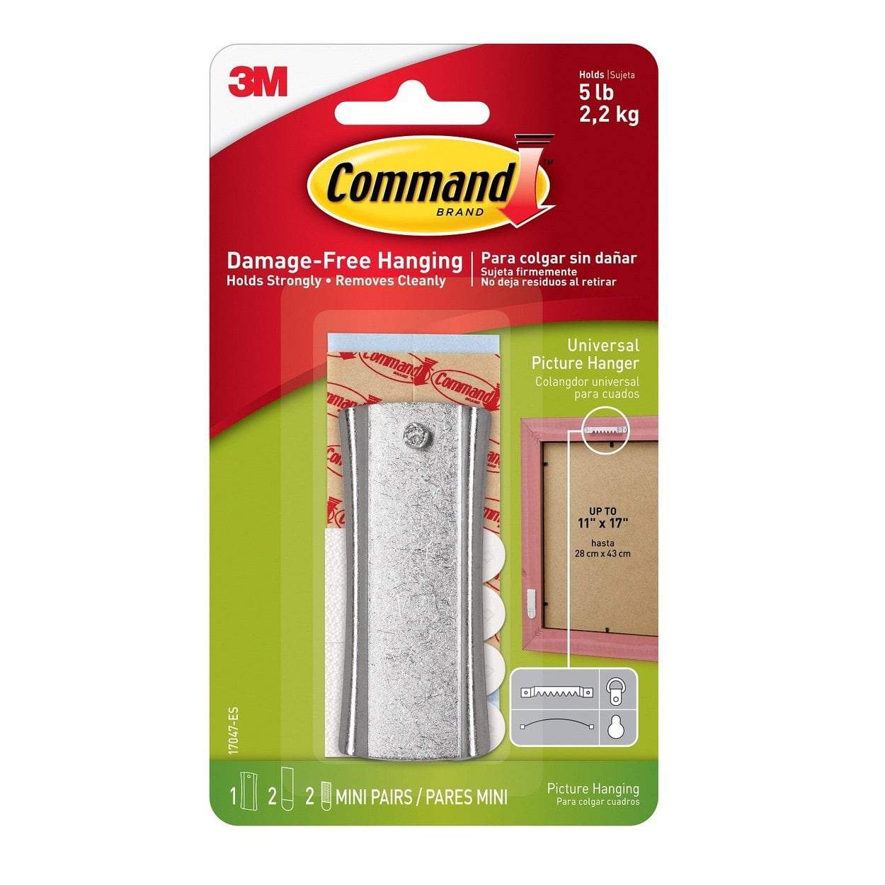 Photo of 3M Command Sticky Nail Sawtooth Metal Hanger