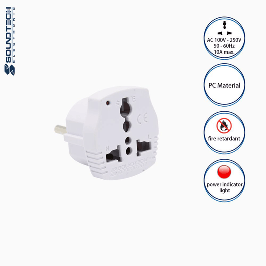 Soundteoh Travel Adaptor AD-6G-P