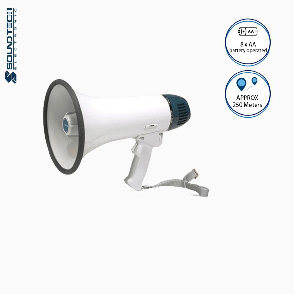 Soundteoh 15W Megaphone Loud Hailer AHM-653S