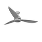 Fanco B-Star Ceiling Fan Wood/White/Matte Black 36" 46" 52"