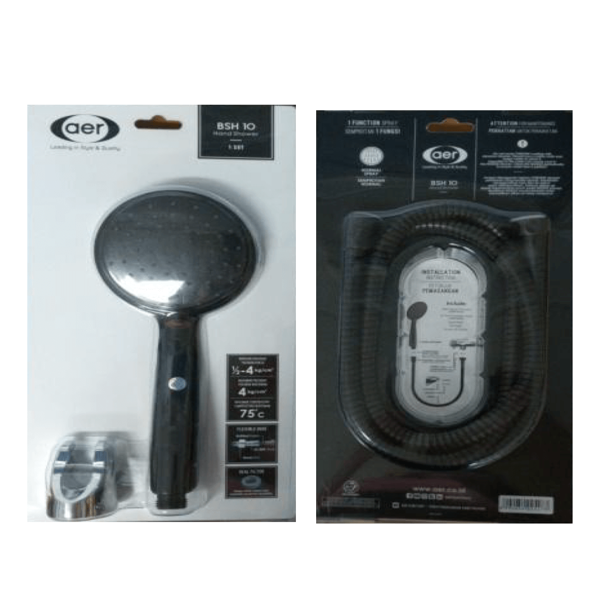 AER Shower Head Set (BSH-1O)