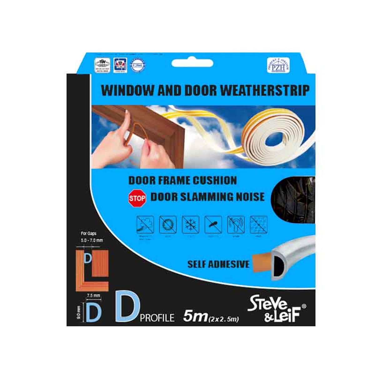 S&L D-Profile Weather Strip