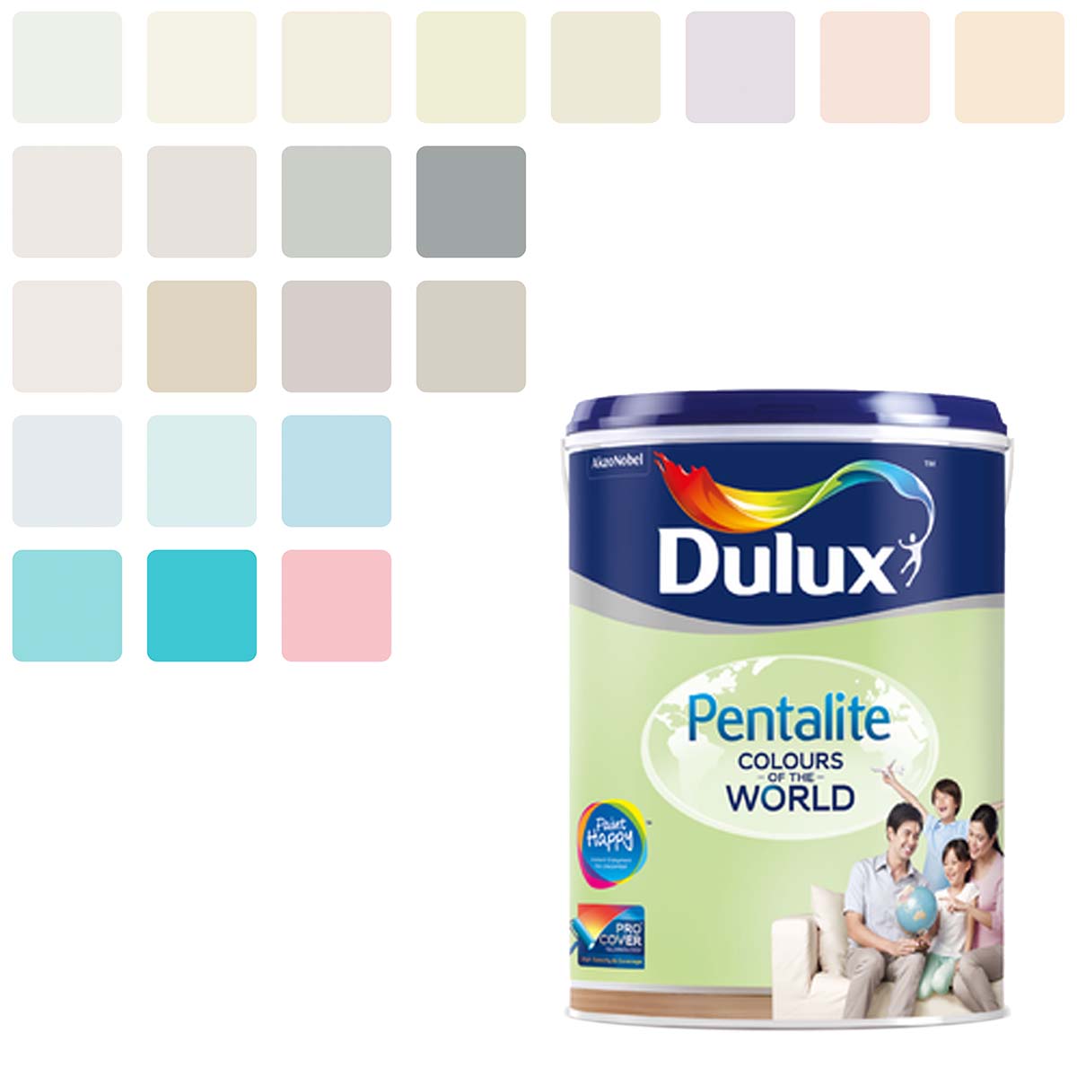 Dulux Pentalite (All Popular Colours)