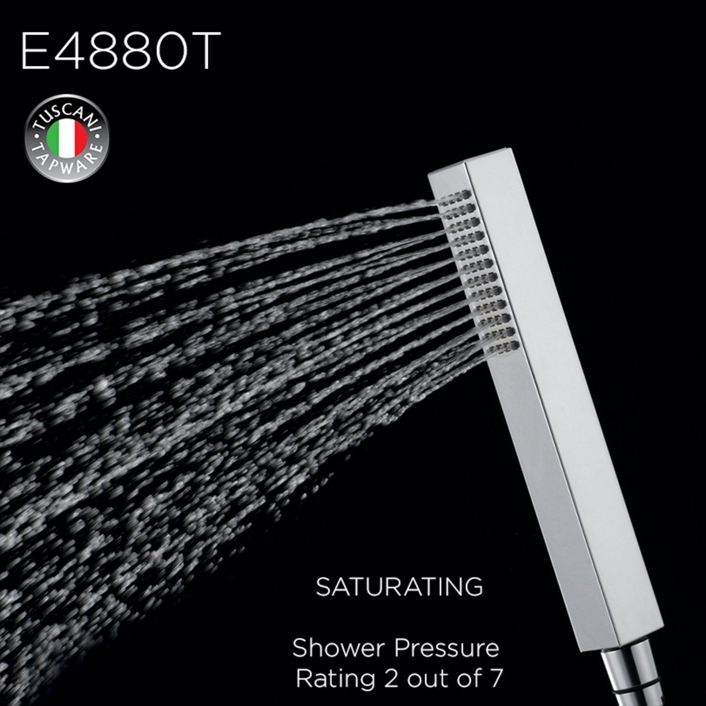 Photo of ELEGANTE Series - Geometric Clean Cut Single-Function Hand Shower