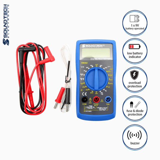 Soundteoh Digital Multimeter EM-392