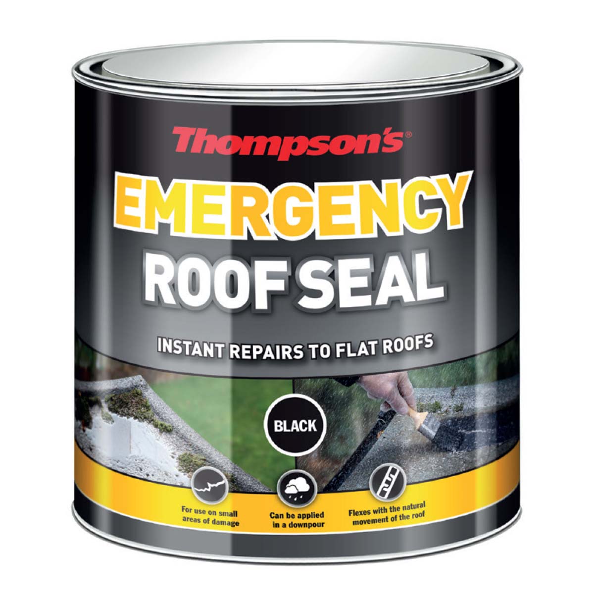 Thompson's Emergency Roof Seal (Black) 1L (32219)
