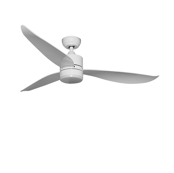 Fanco F-Star Ceiling Fan Wood/White/Matte Black 36" 46" 52"