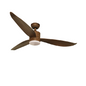 Fanco F-Star Ceiling Fan Wood/White/Matte Black 36" 46" 52"