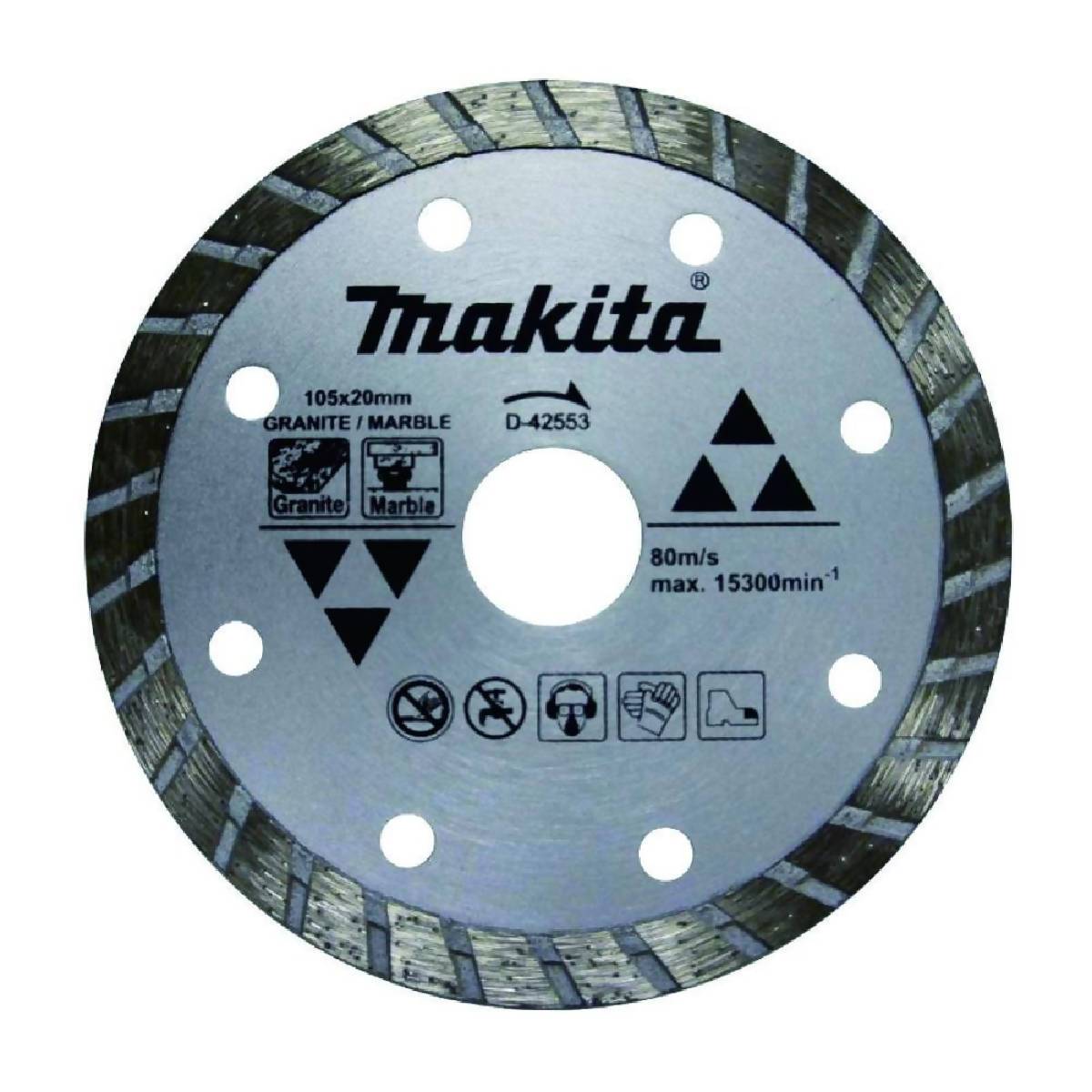 Makita D-42553 Diamond Wheel 105mm (For Granite/Marble)