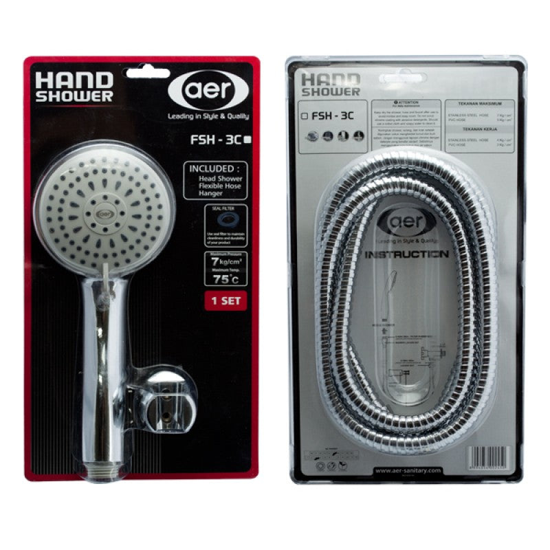 AER Hand Shower Set (FSH 3CW)