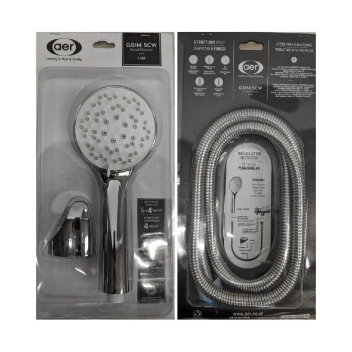 AER Hand Shower Set (GSH4-5CW)