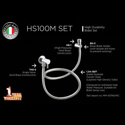 Tuscani Tapware HS100M - Bidet Set