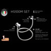 Tuscani Tapware HS100M - Bidet Set