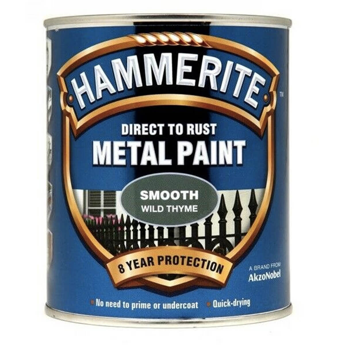 Hammerite Direct to Rust Metal Paint - Smooth Finish (All Popular Colours)