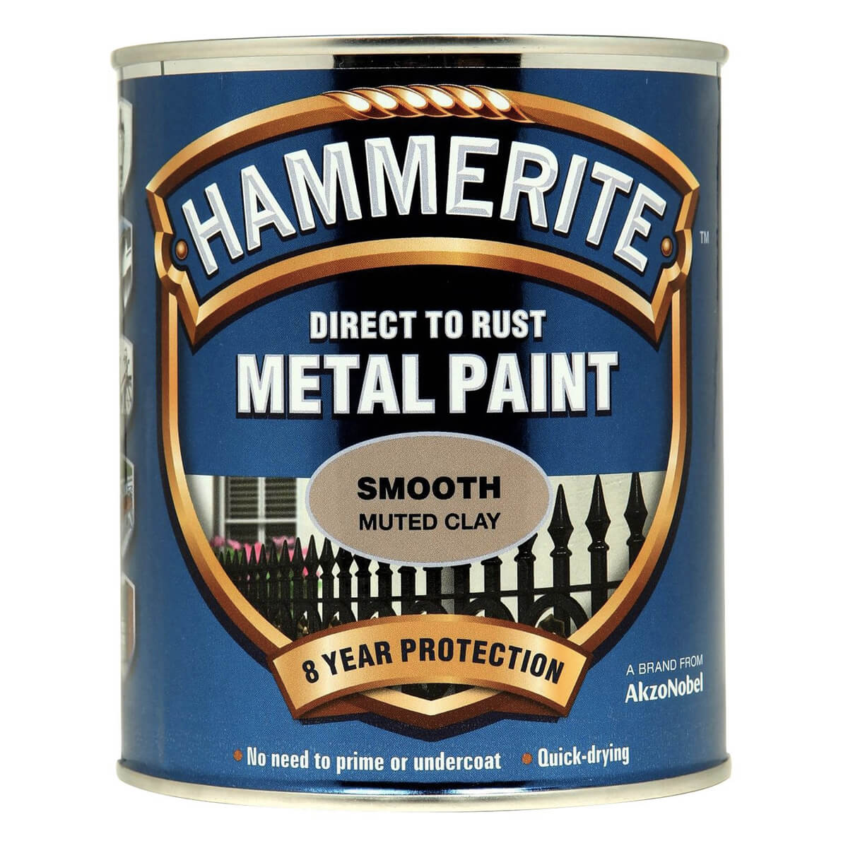 Hammerite Direct to Rust Metal Paint - Smooth Finish (All Popular Colours)