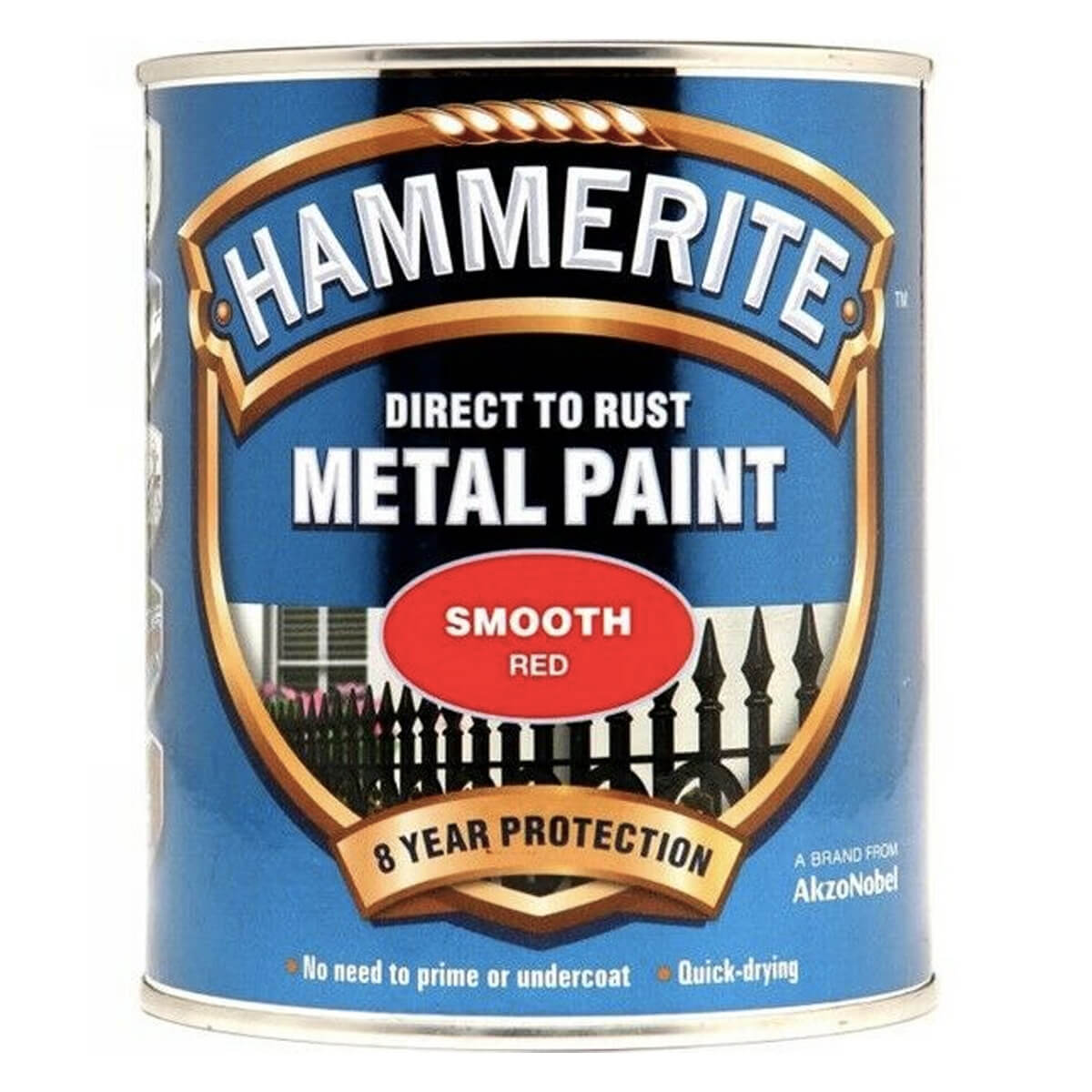 Ronseal - Direct to Metal Paint Black Satin 750ml