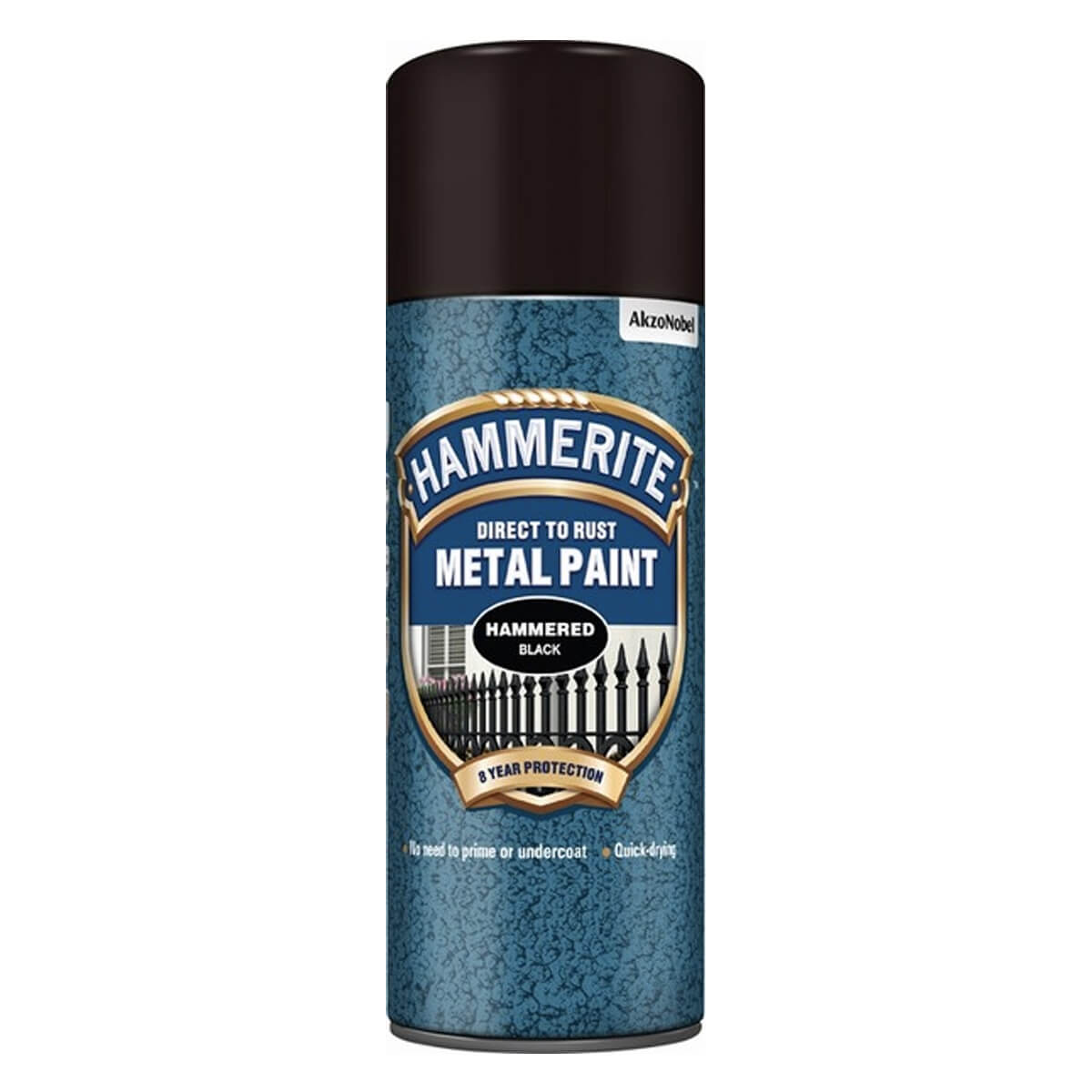 Hammerite Direct to Rust Metal Paint Aerosol Hammered Finish (All Popular Colours)