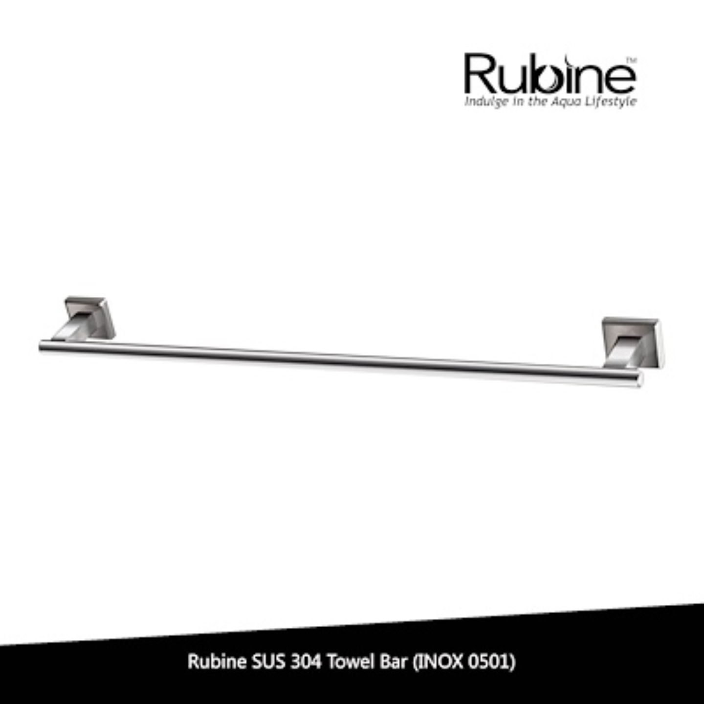 Photo of Stainless Steel Single Towel Bar