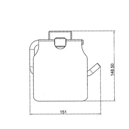 Tuscani Tapware INOX 0508L - Bathroom Accessories