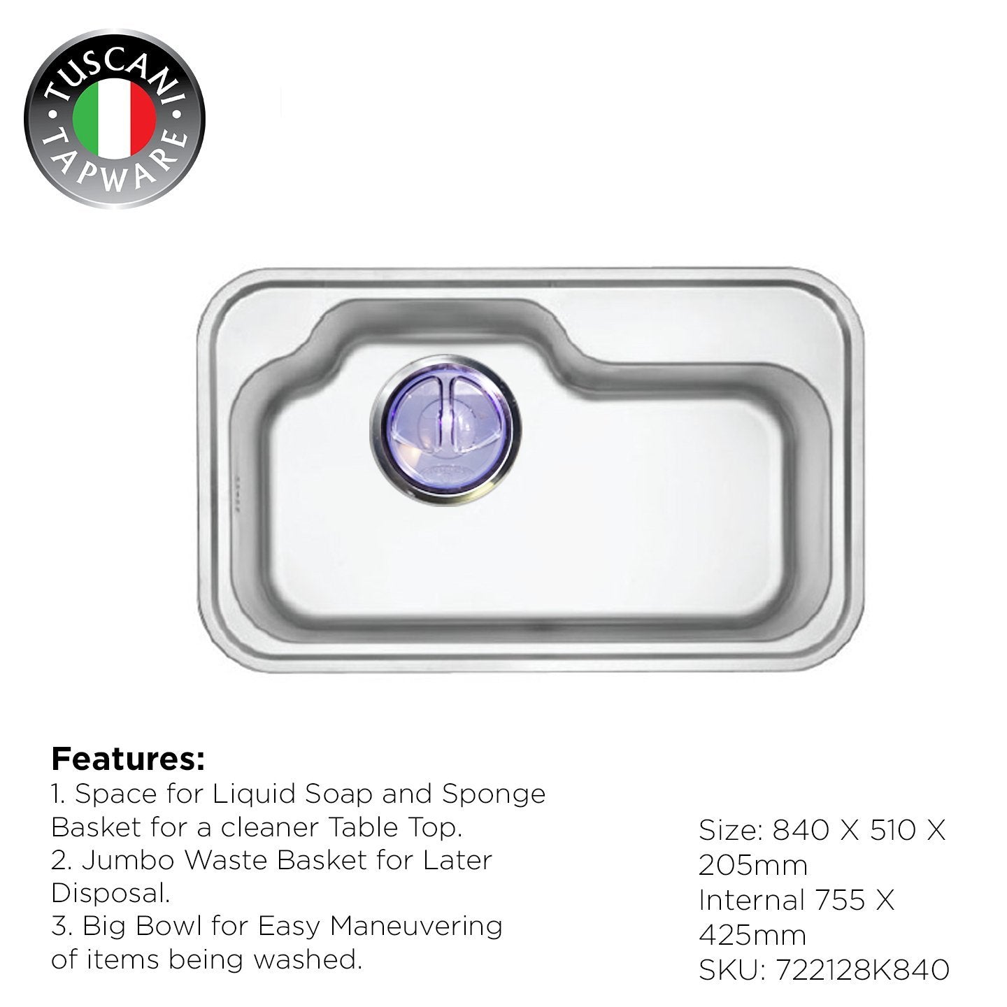 Photo of Top & Under-Mount Use Kitchen Sink