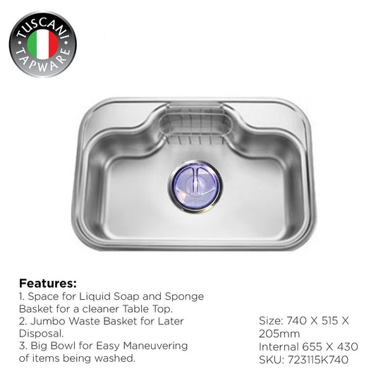 Photo of Top & Under-Mount Use Kitchen Sink