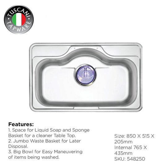 Photo of Top & Under-Mount Use Kitchen Sink