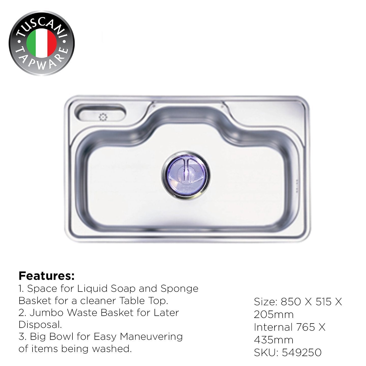 Photo of Top & Under-Mount Use Kitchen Sink