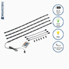 Soundteoh USB Powered LED Flexible Light Strip  W/ RGB Remote Control LS-520