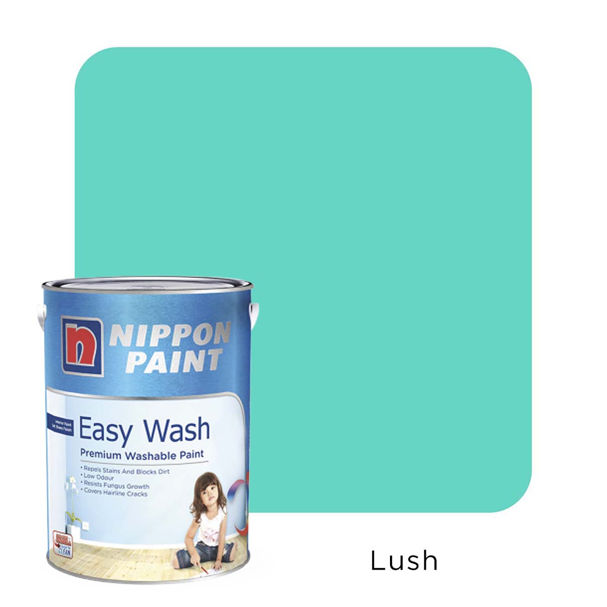 Nippon Easy Wash with Teflon (All Popular Colours)